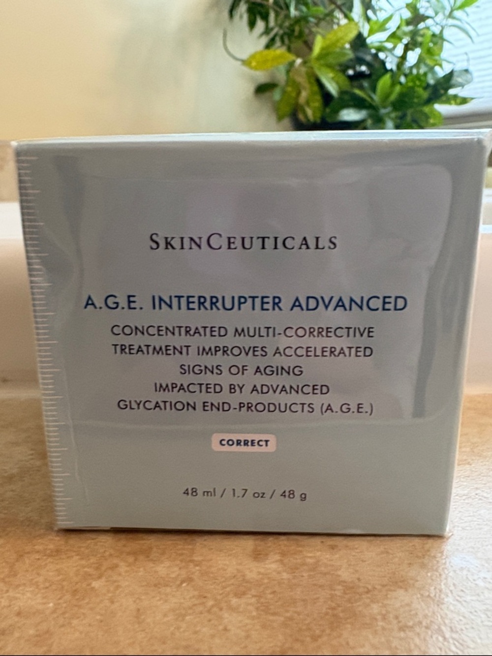SkinCeuticals A.G.E. Interrupter Advanced Moisturizer. In new packaging.